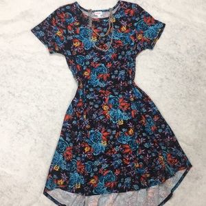 LuLaRoe Carly Floral Spring Print Legging Material